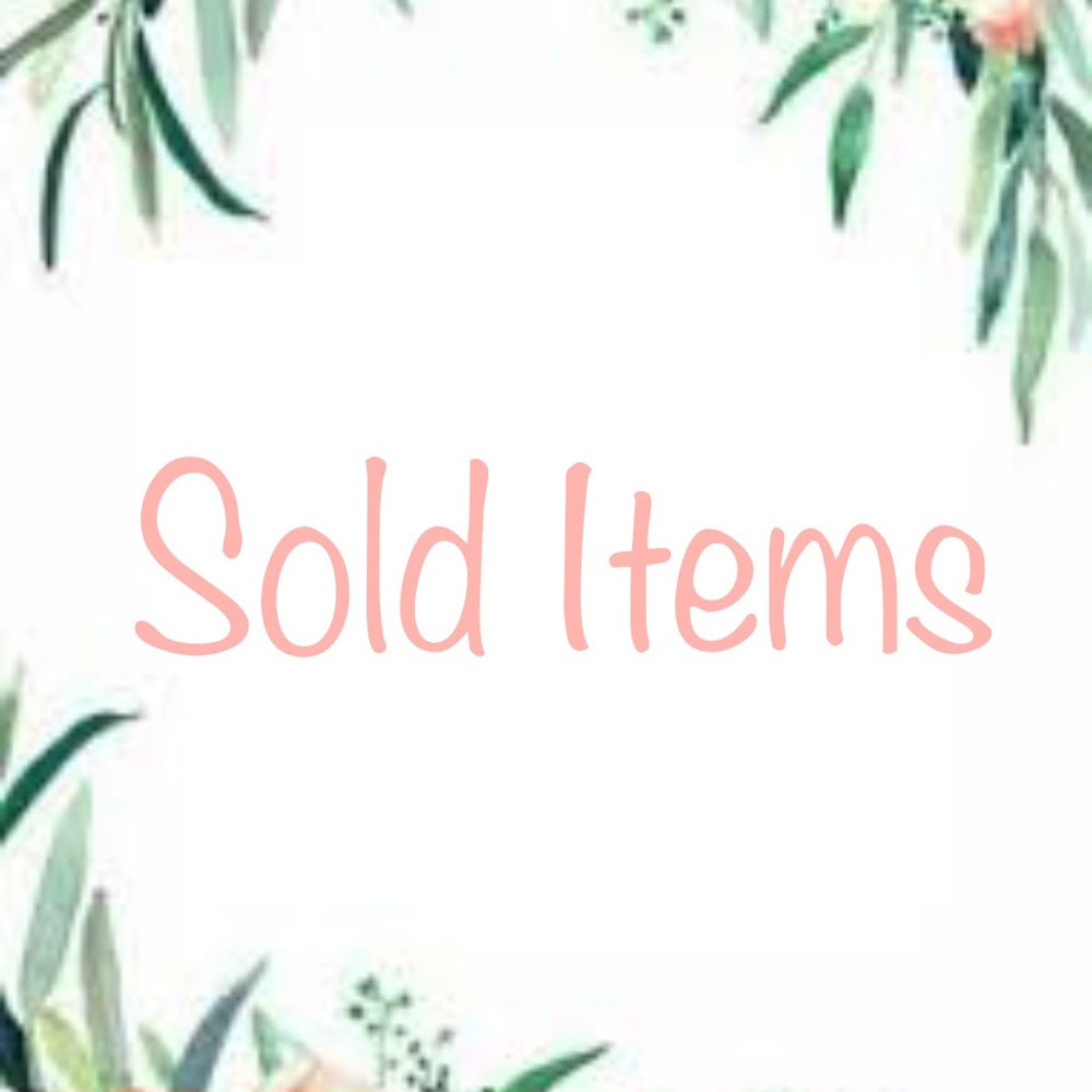 Sold Items Past This Point